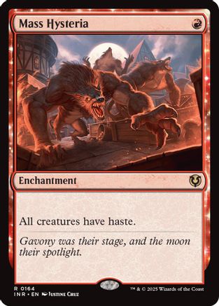 Mass Hysteria (INR-164) - Innistrad Remastered [Rare]