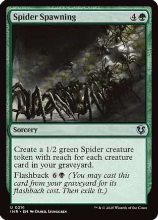 Spider Spawning (INR-216) - Innistrad Remastered [Uncommon]