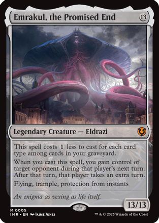 Emrakul, the Promised End (INR-005) - Innistrad Remastered [Mythic]