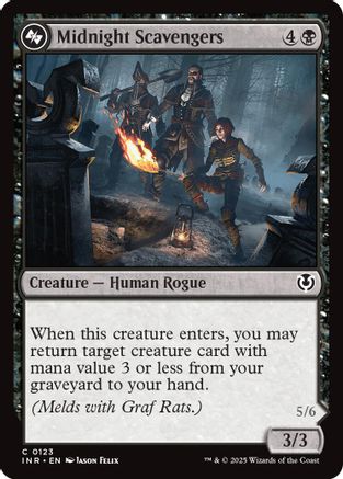 Midnight Scavengers (INR-123) - Innistrad Remastered [Common]