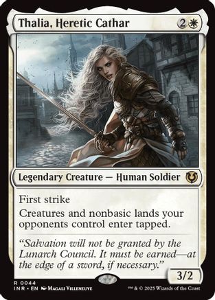Thalia, Heretic Cathar (INR-044) - Innistrad Remastered [Rare]
