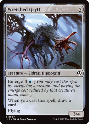 Wretched Gryff (INR-007) - Innistrad Remastered Foil [Common]