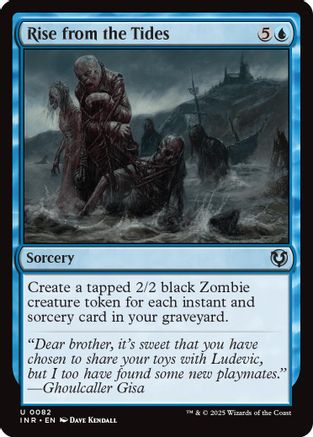 Rise from the Tides (INR-082) - Innistrad Remastered Foil [Uncommon]