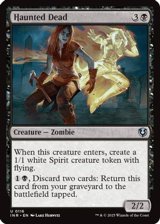 Haunted Dead (INR-116) - Innistrad Remastered [Uncommon]