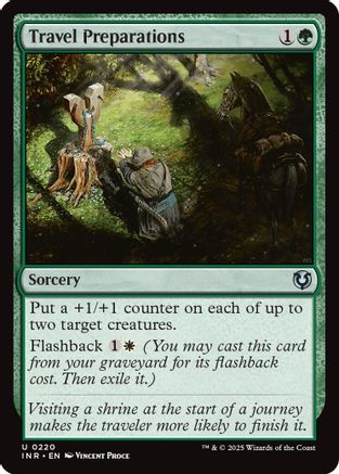 Travel Preparations (INR-220) - Innistrad Remastered Foil [Uncommon]