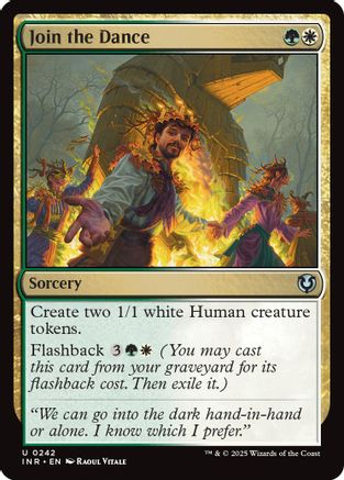 Join the Dance (INR-242) - Innistrad Remastered Foil [Uncommon]