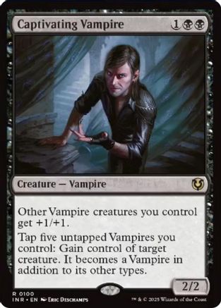 Captivating Vampire (INR-100) - Innistrad Remastered Foil [Rare]