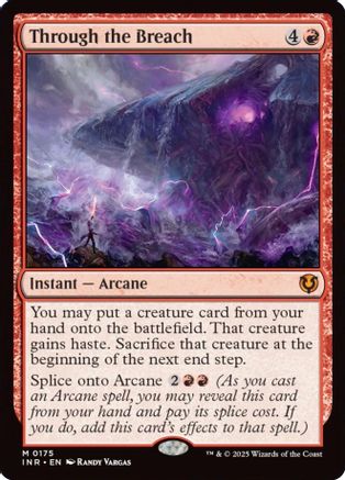 Through the Breach (INR-175) - Innistrad Remastered Foil [Mythic]