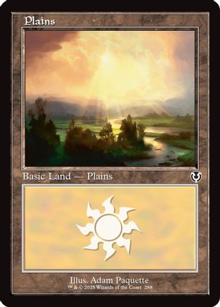 Plains (288) (Retro Frame) (INR-288) - Innistrad Remastered [Land]