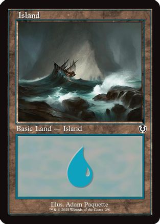 Island (291) (Retro Frame) (INR-291) - Innistrad Remastered [Land]