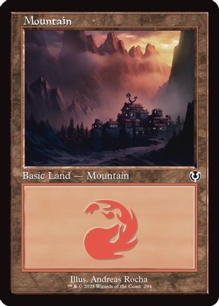 Mountain (294) (Retro Frame) (INR-294) - Innistrad Remastered [Land]
