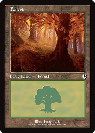 Forest (296) (Retro Frame) (INR-296) - Innistrad Remastered [Land]