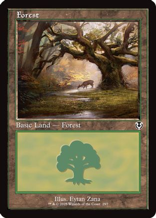 Forest (297) (Retro Frame) (INR-297) - Innistrad Remastered [Land]