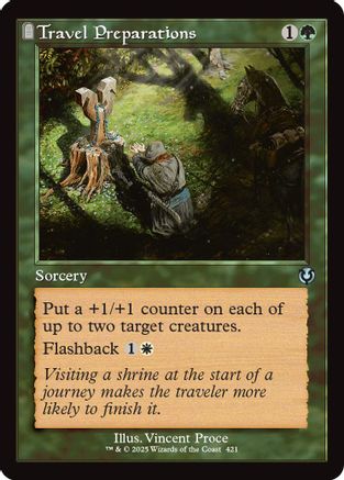 Travel Preparations (Retro Frame) (INR-421) - Innistrad Remastered Foil [Uncommon]