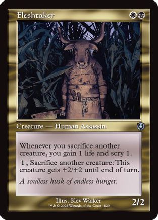 Fleshtaker (Retro Frame) (INR-429) - Innistrad Remastered Foil [Uncommon]