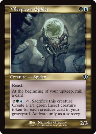 Vilespawn Spider (Retro Frame) (INR-436) - Innistrad Remastered [Uncommon]