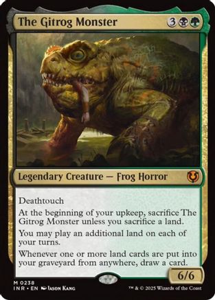 The Gitrog Monster (INR-238) - Innistrad Remastered [Mythic]