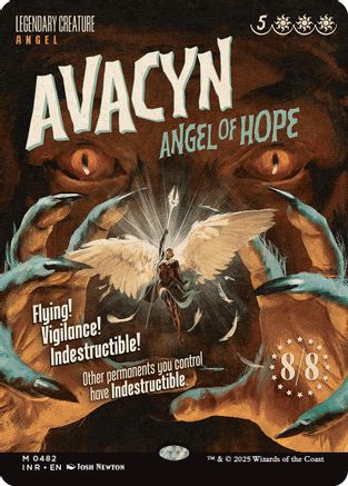 Avacyn, Angel of Hope (Showcase) (INR-482) - Innistrad Remastered [Mythic]