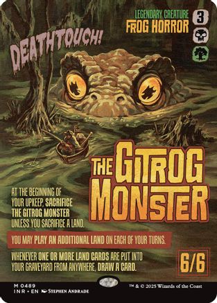 The Gitrog Monster (Showcase) (INR-489) - Innistrad Remastered [Mythic]