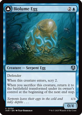 Biolume Egg (INR-054) - Innistrad Remastered Foil [Uncommon]