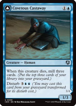 Covetous Castaway (INR-058) - Innistrad Remastered Foil [Uncommon]