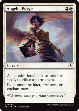 Angelic Purge (INR-009) - Innistrad Remastered Foil [Common]