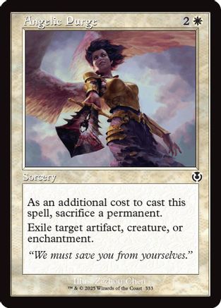 Angelic Purge (Retro Frame) (INR-333) - Innistrad Remastered [Common]