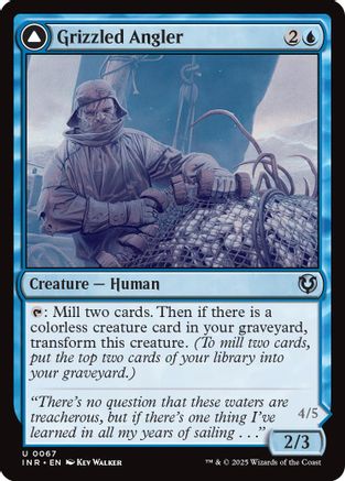 Grizzled Angler (INR-067) - Innistrad Remastered [Uncommon]