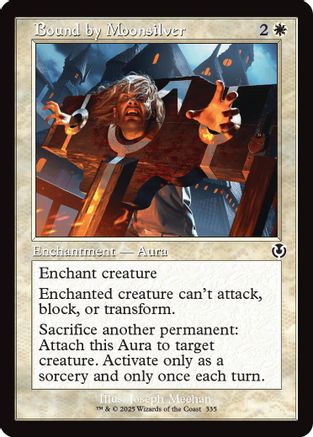 Bound by Moonsilver (Retro Frame) (INR-335) - Innistrad Remastered Foil [Common]