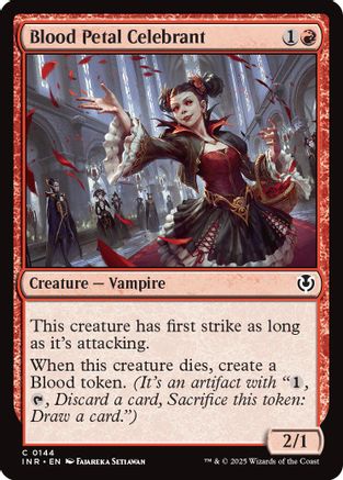 Blood Petal Celebrant (INR-144) - Innistrad Remastered [Common]
