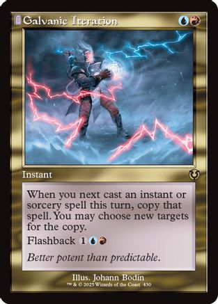 Galvanic Iteration (Retro Frame) (INR-430) - Innistrad Remastered Foil ...