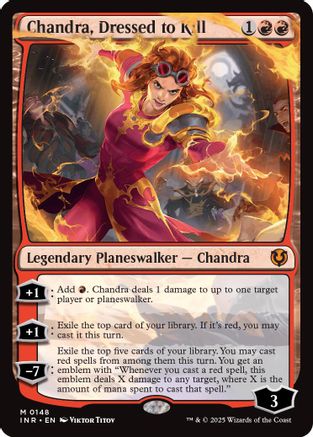 Chandra, Dressed to Kill (INR-148) - Innistrad Remastered [Mythic]