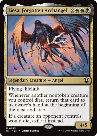Liesa, Forgotten Archangel (INR-243) - Innistrad Remastered Foil [Rare]
