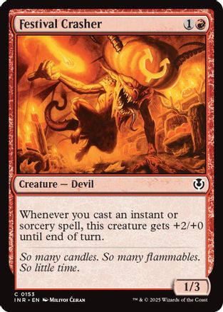 Festival Crasher (INR-153) - Innistrad Remastered Foil [Common]