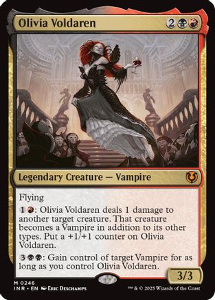 Olivia Voldaren (INR-246) - Innistrad Remastered Foil [Mythic]