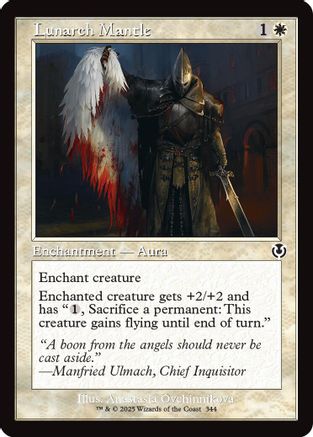 Lunarch Mantle (Retro Frame) (INR-344) - Innistrad Remastered [Common]