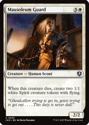 Mausoleum Guard (INR-033) - Innistrad Remastered [Uncommon]