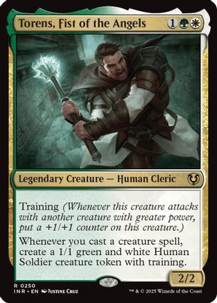 Torens, Fist of the Angels (INR-250) - Innistrad Remastered Foil [Rare]