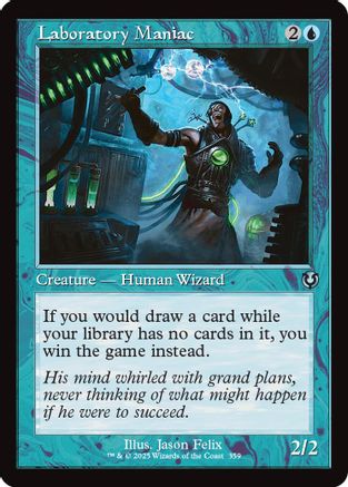 Laboratory Maniac (Retro Frame) (INR-359) - Innistrad Remastered Foil [Uncommon]
