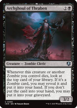Archghoul of Thraben (INR-095) - Innistrad Remastered Foil [Uncommon]