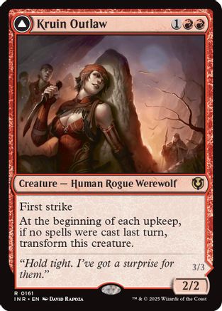 Kruin Outlaw (INR-161) - Innistrad Remastered Foil [Rare]