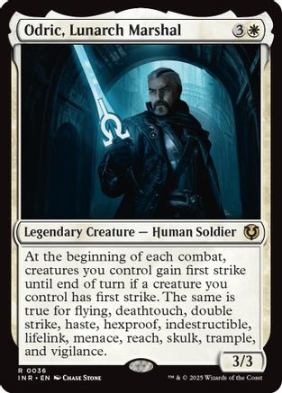 Odric, Lunarch Marshal (INR-036) - Innistrad Remastered [Rare]