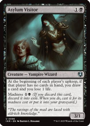 Asylum Visitor (INR-096) - Innistrad Remastered [Uncommon]