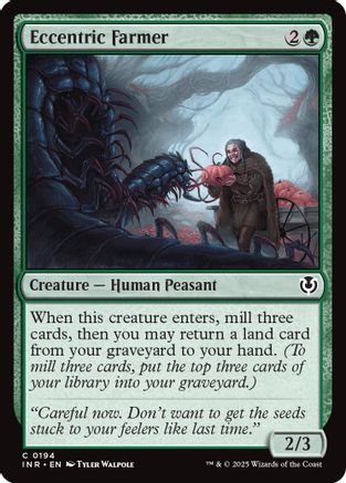 Eccentric Farmer (INR-194) - Innistrad Remastered [Common]
