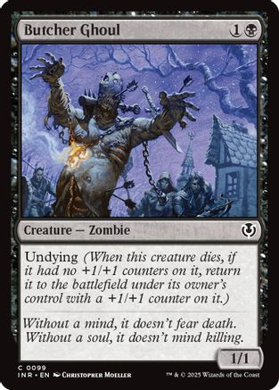 Butcher Ghoul (INR-099) - Innistrad Remastered Foil [Common]