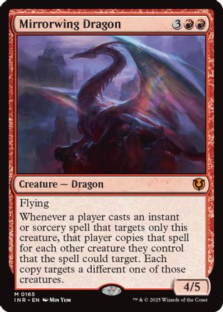 Mirrorwing Dragon (INR-165) - Innistrad Remastered [Mythic]
