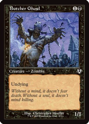 Butcher Ghoul (Retro Frame) (INR-373) - Innistrad Remastered Foil [Common]