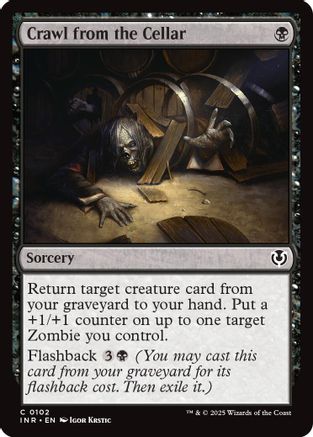 Crawl from the Cellar (INR-102) - Innistrad Remastered [Common]