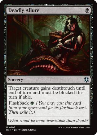 Deadly Allure (INR-103) - Innistrad Remastered [Uncommon]