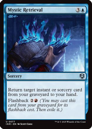 Mystic Retrieval (INR-077) - Innistrad Remastered Foil [Uncommon]